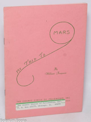 Cat.No: 329849 My trip to Mars. William Ferguson