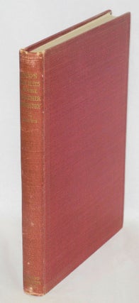 Cat.No: 3299 Union policies in the leather industry. Leo Cyril Brown