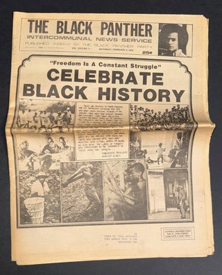 Cat.No: 330238 The Black Panther Intercommunal News Service. Vol. 18, no. 3 (Saturday,...