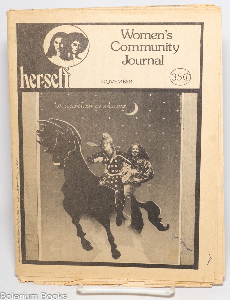 Cat.No: 330264 Her-self: community women's newspaper: vol. 2, #6, November 1973;...