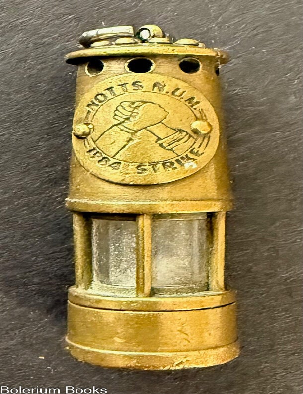 Cat.No: 330633 Notts NUM / 1984 strike [miniature lantern ornament to commemorate the miners' strike]