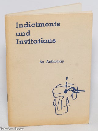 Cat.No: 330639 Indictments and invitations. An anthology. Robert L. Cope