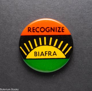 Cat.No: 330705 Recognize Biafra [pinback button