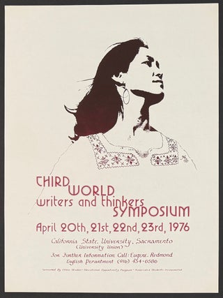 Cat.No: 331063 Third World Writers and Thinkers Symposium. April 20th, 21st, 22nd, 23rd,...