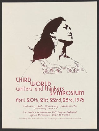 Cat.No: 331063 Third World Writers and Thinkers Symposium. April 20th, 21st, 22nd, 23rd,...