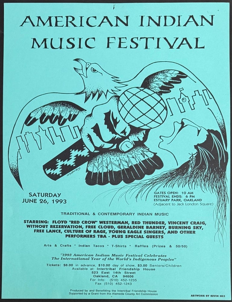 Cat.No: 331065 American Indian Music Festival [poster]
