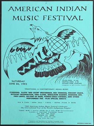 Cat.No: 331065 American Indian Music Festival [poster