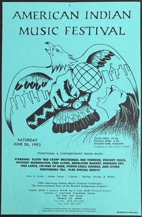 Cat.No: 331065 American Indian Music Festival [poster