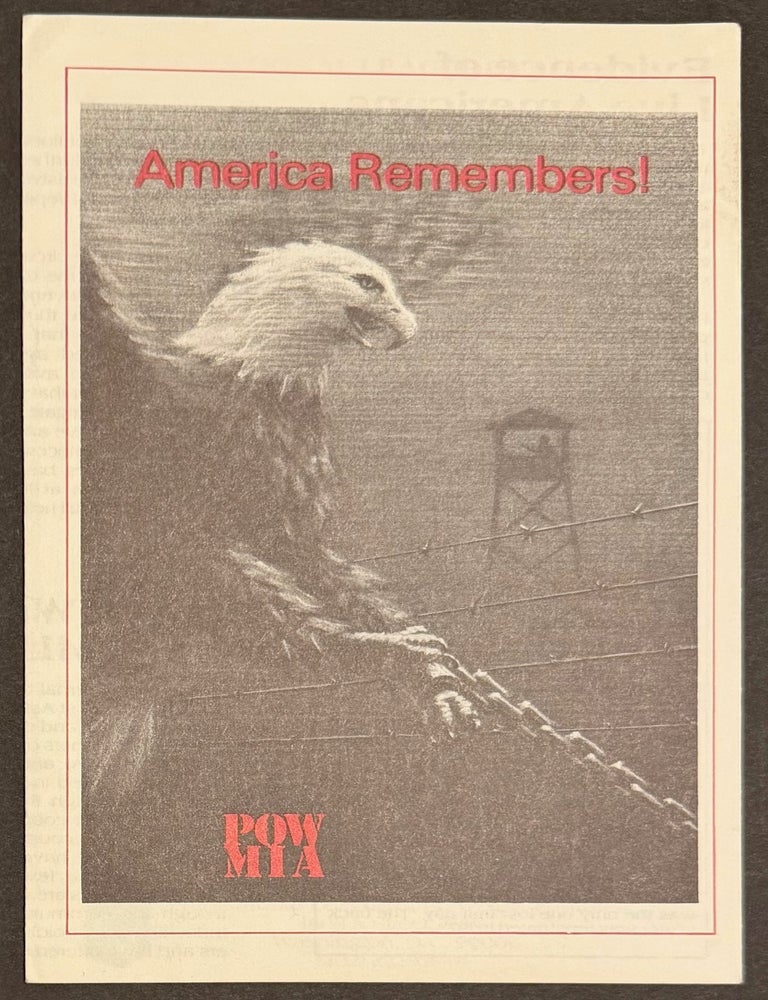 Cat.No: 331092 America Remembers! POW/MIA