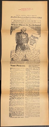 Cat.No: 331255 Vast powers accorded Roosevelt make America a virtual dictatorship [broadside
