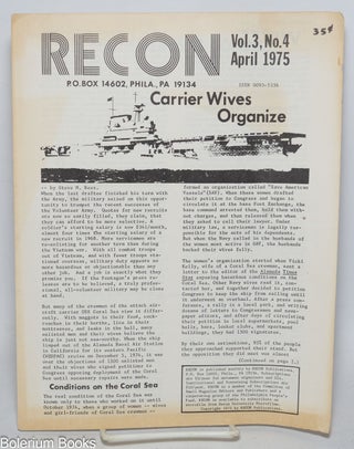 Cat.No: 331288 Recon. Vol. 3, no.5 April 1975