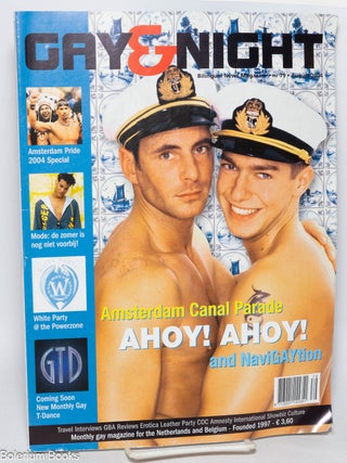 Cat.No: 331315 Gay & Night: bilingual news magazine #79 Amsterdam Canal Parade - Aho!...
