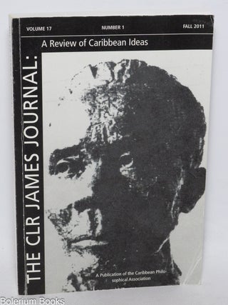 Cat.No: 331455 The CLR James journal; a review of Caribbean ideas volume 17, number 1,...