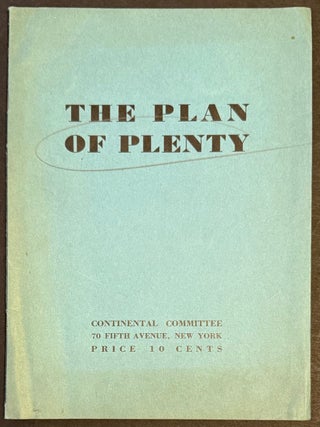 Cat.No: 331551 The Plan of Plenty