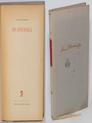 Cat.No: 331897 in Amerika. Hans Marchwitza