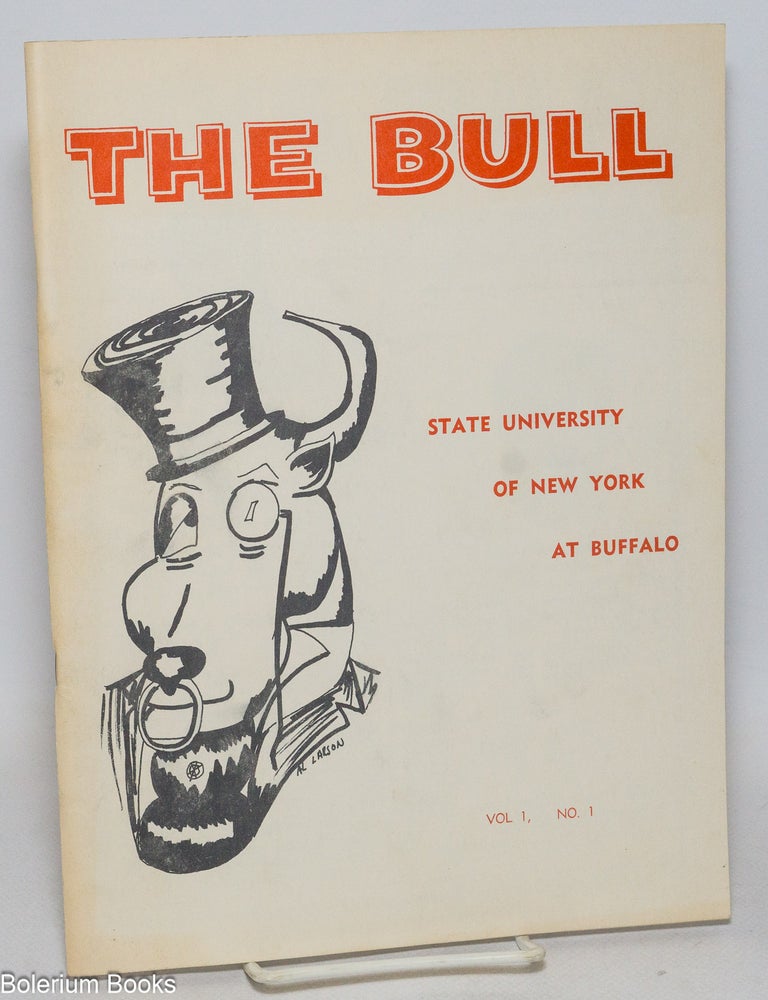 Cat.No: 332156 The bull, vol. 1, no. 1