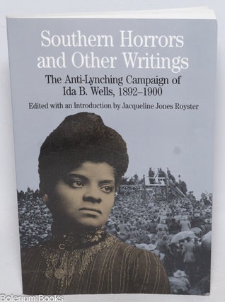 Cat.No: 332259 Southern Horrors and Other Writings - The Anti-Lynching Campaign of Ida B....