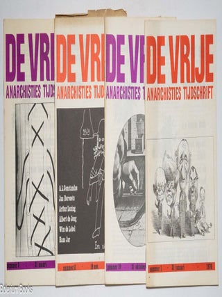 Cat.No: 332418 De Vrije, Anarchisties tijdschrif [4 issues