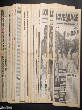Cat.No: 332476 Love and Rage / Amor y Rabia [40 issues] a revolutionary anarchist...