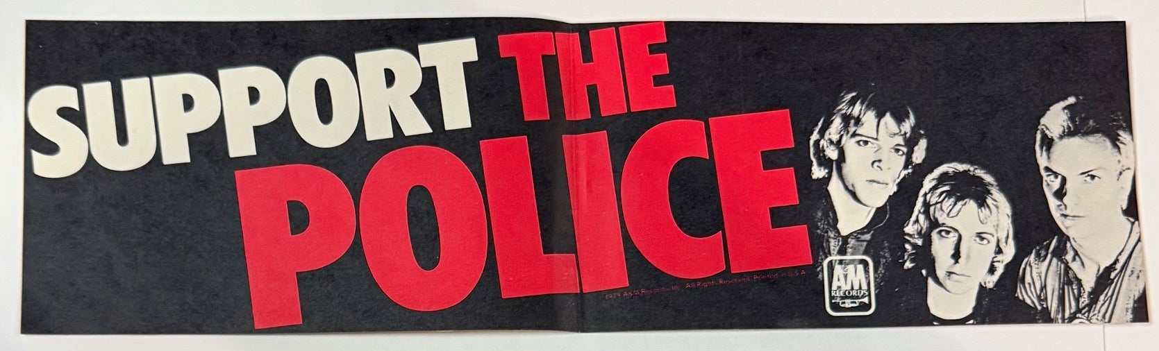 Support Police Window Sticker Support The Police bumper sticker