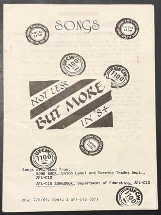 Cat.No: 332818 Songs: Not less but more in '84