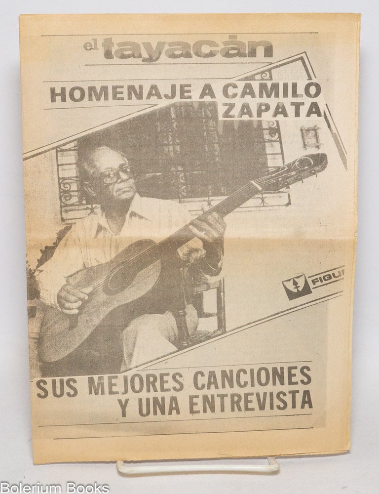 Cat.No: 332883 El Tayacān. Homenaje a Camilo Zapata. Sus mejores canciones y una entrevista