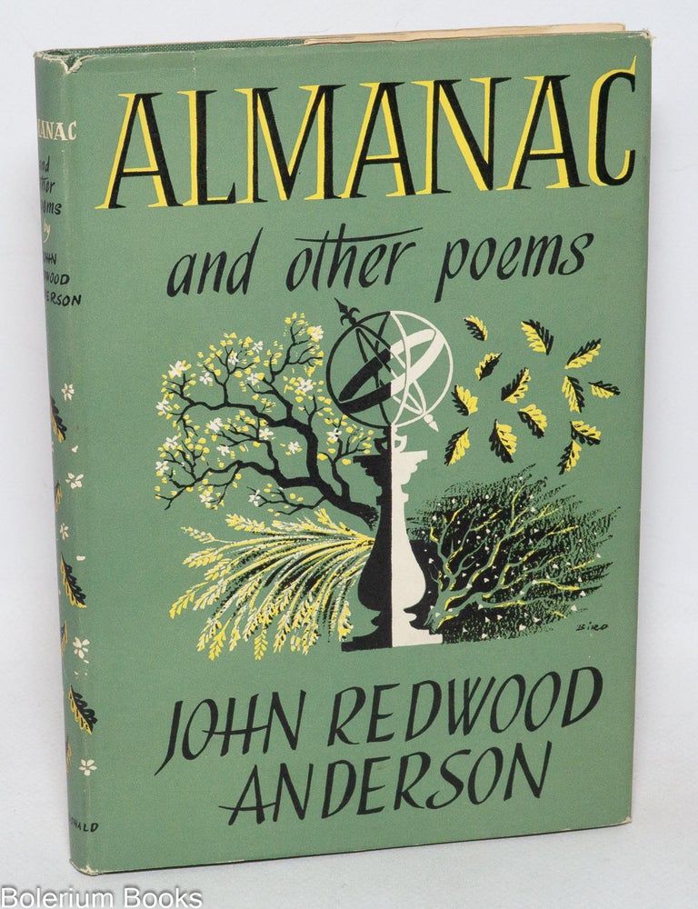 Cat.No: 333429 Almanac and other poems. John Redwood Anderson.