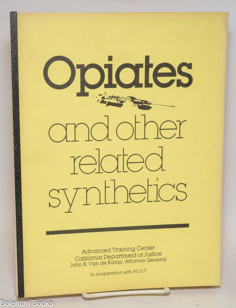 Cat.No: 334721 Opiates and other related synthetics