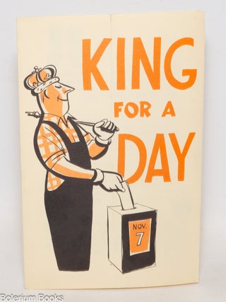 Cat.No: 334870 King for a Day