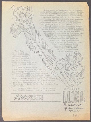 Cat.No: 334979 Farmarit! Yhtykaa Taisteluun Sotaa Vastaan! [handbill