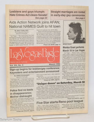 Cat.No: 335117 Las Vegas Bugle: vol. 13, #3, March 1990