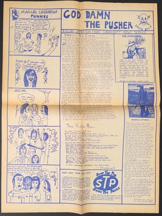 Cat.No: 335216 God damn the pusher: Niagara Liberation Front Community News Service
