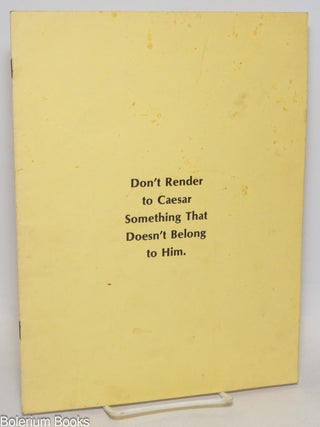 Cat.No: 335317 Salvation Island or (Freedom and Justice for All). Louis Even, Michael Paper