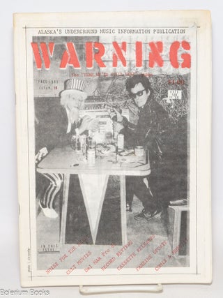 Cat.No: 335389 Warning; Alaska's underground music information publication, issue 16...