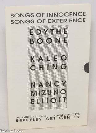 Cat.No: 335443 Songs of Innocence / Songs of Experience - Edythe Boone, Kaleo Ching,...