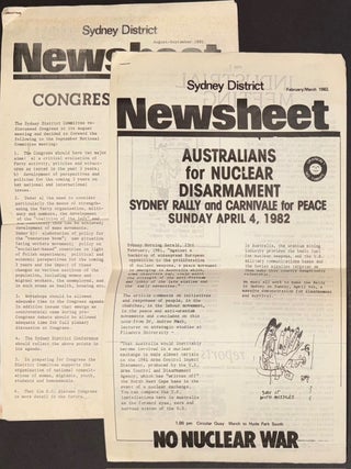 Cat.No: 335747 Sydney District Newsheet [two issues