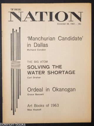 Cat.No: 335764 'Manchurian Candidate' in Dallas - [article in] The Nation,...