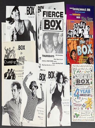 Thirteen different posters from The Box