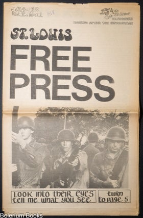 Cat.No: 335784 St. Louis Free Press, Vol. 1, No. 11 (Oct. 4-18