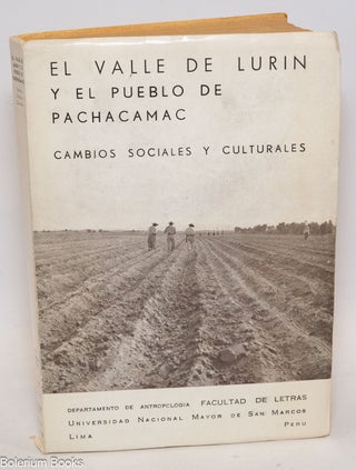 Cat.No: 335857 El Valle de Lurin y el Pueblo de Pachacamac - Cambios Sociales y Culturales