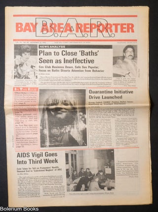 Cat.No: 335940 B.A.R.: Bay Area Reporter; vol. 15, #46, November, 14 1985: Plan to Close...
