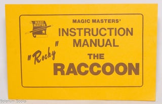 Cat.No: 336041 Magic Masters' Instruction Manual, "Rocky" the Raccoon