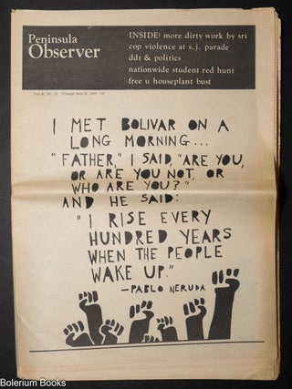 Cat.No: 336085 Peninsula Observer, vol. 2, no. 28, through June 16, 1969