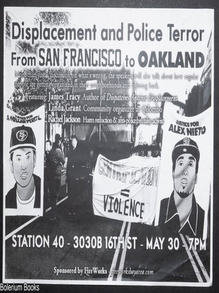 Cat.No: 336118 Displacement and police terror from San Francisco to Oakland