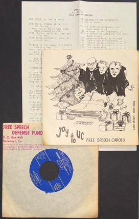 Cat.No: 336295 Joy to UC, Free Speech carols. Free Speech Movement