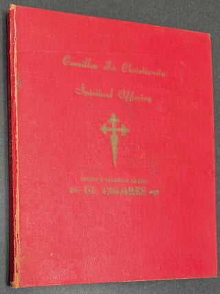 Cat.No: 336439 Cursillos in Christianity: Spiritual Offering