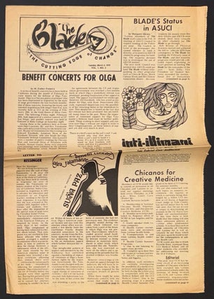 Cat.No: 336524 The Blade: the cutting edge of change. Vol. 1 no. 3 (March 2, 1976