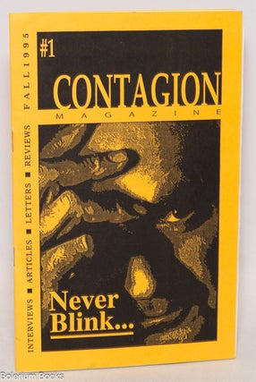 Cat.No: 336550 Contagion magazine #1 (Fall 1995). Xa Karn, Ale, der