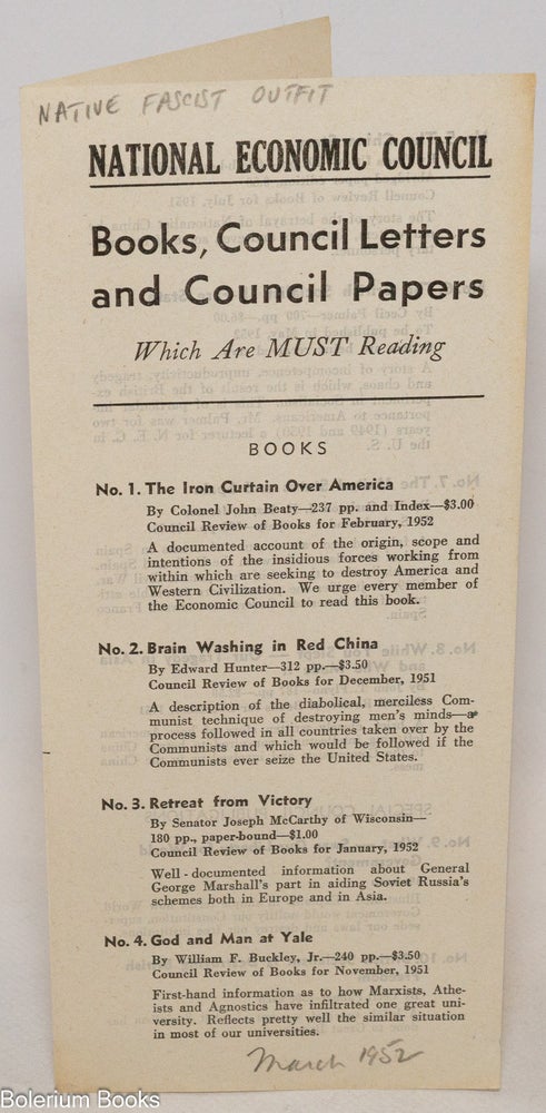 Cat.No: 336634 Books, Council Letters and Council Papers Which Are MUST Reading