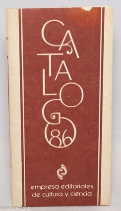Cat.No: 336745 Catálogo 1986